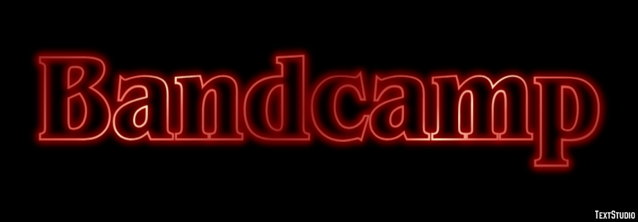 Bandcamp Efekt tekstowy