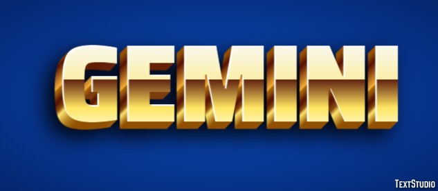 Gemini Tekst effect