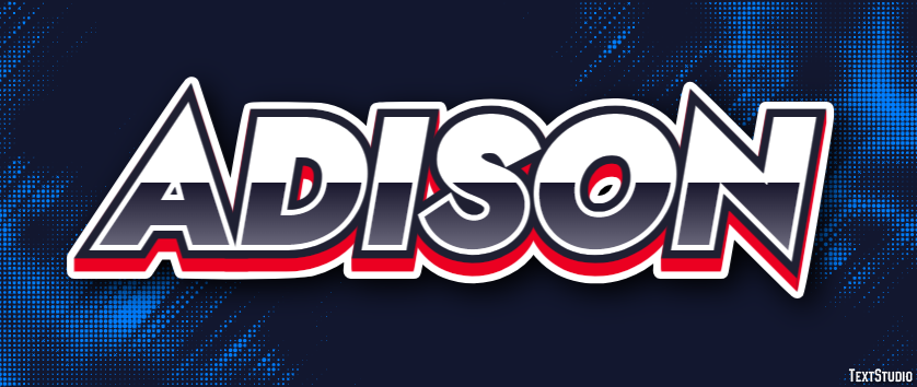 Adison Text Effect