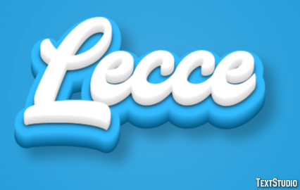 Lecce Efekt tekstowy
