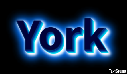 York Efekt tekstowy