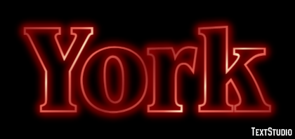 York Efekt tekstowy