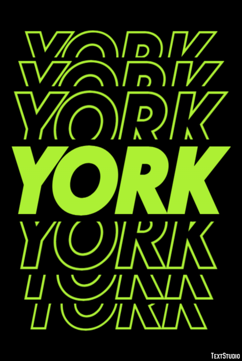 York Efekt tekstowy