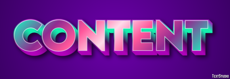 Content テキスト効果
