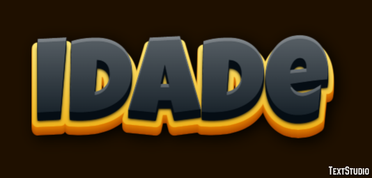 Idade Efecto de Texto