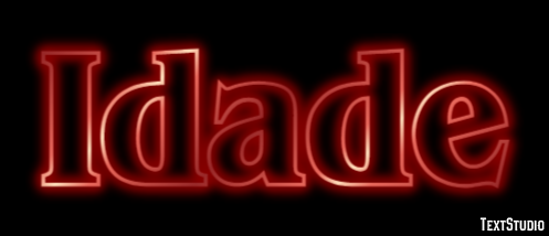 Idade Efecto de texto