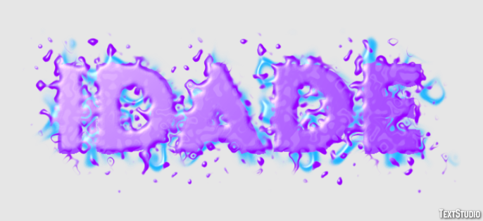 Idade Efecto de texto