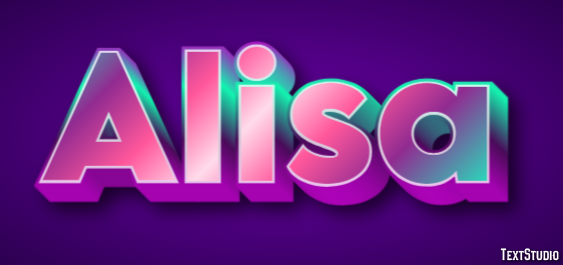 Alisa Text Effect