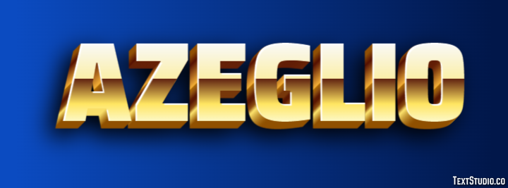 Azeglio Effetto testo