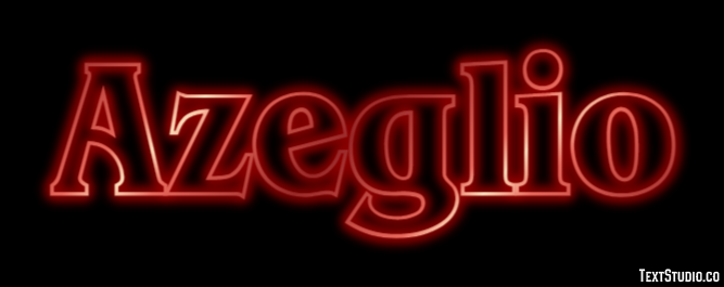 Azeglio Effetto testo