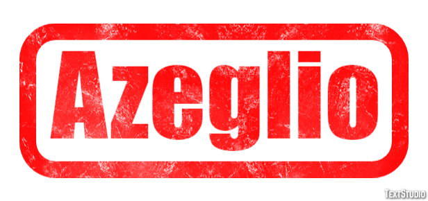Azeglio Effetto testo