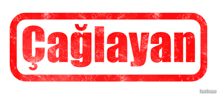 Çağlayan テキスト効果