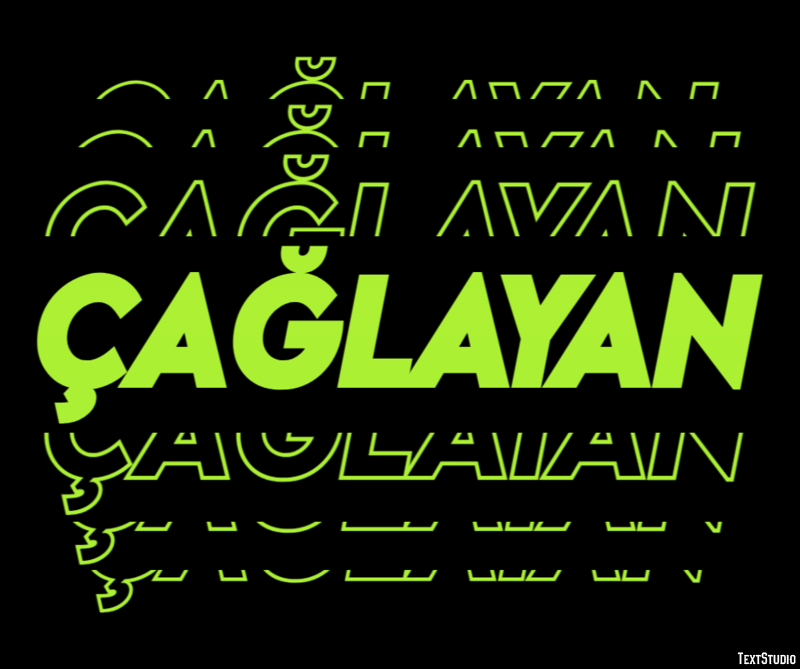Çağlayan Metin efekti