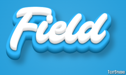Field Effetto testo