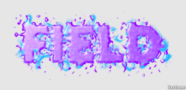 Field Text Effect