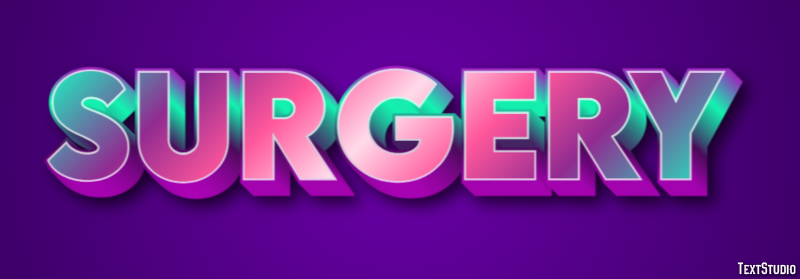 Surgery Text Effect