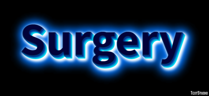 Surgery Texteffekt