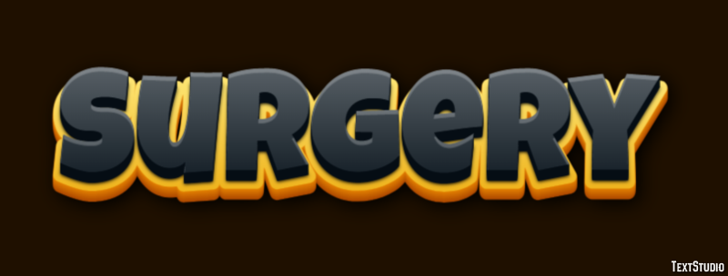 Surgery Text Effect