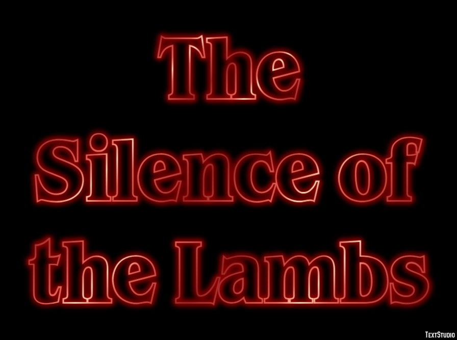 The Silence of the Lambs Texteffekt