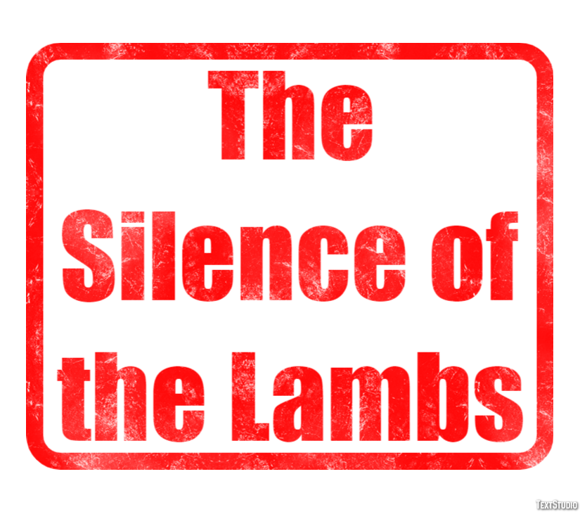 The Silence of the Lambs Efeito de texto