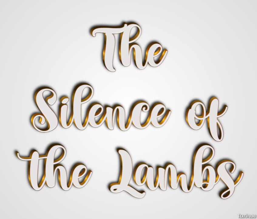 The Silence of the Lambs Text Effect