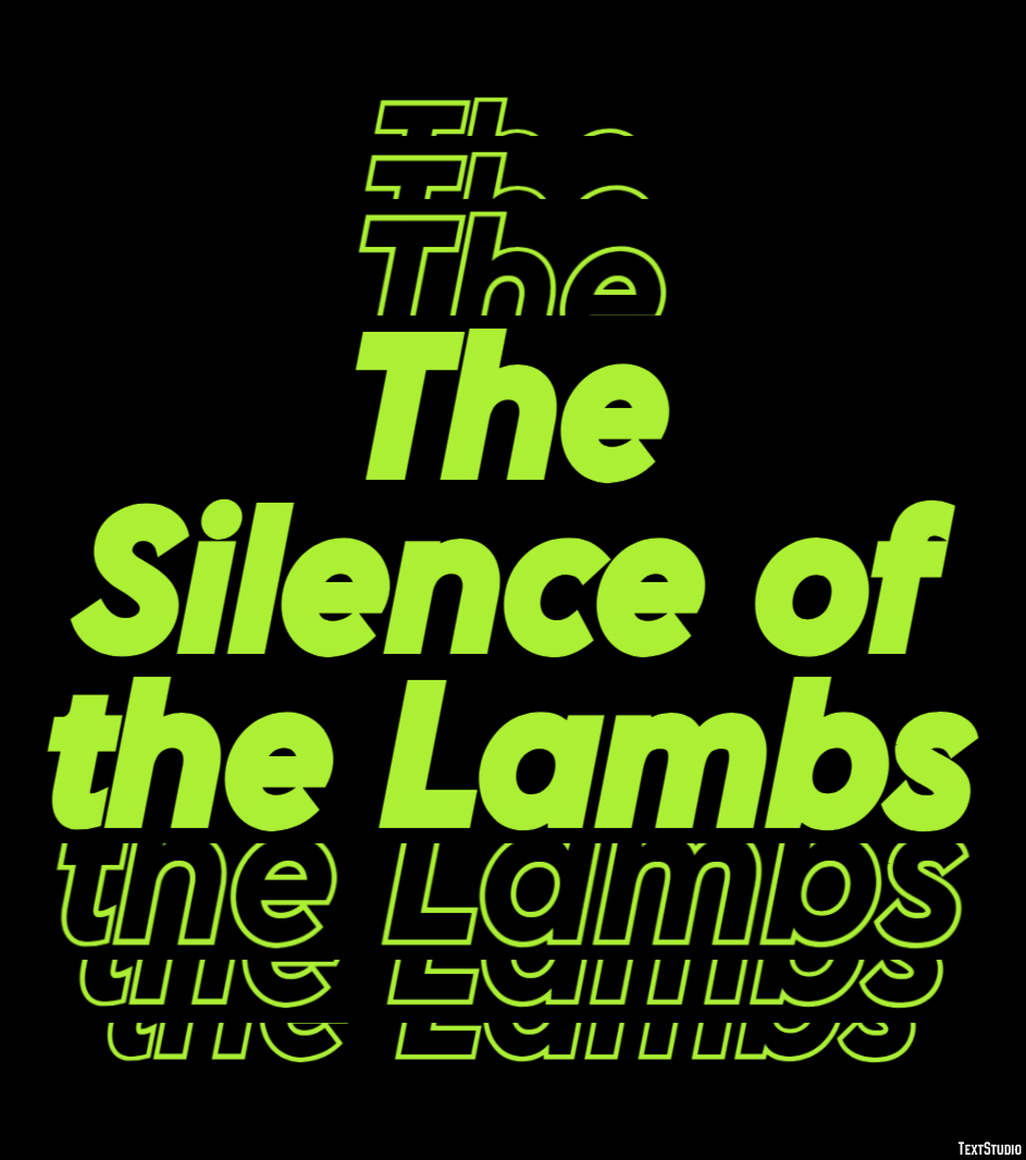 The Silence of the Lambs Texteffekt