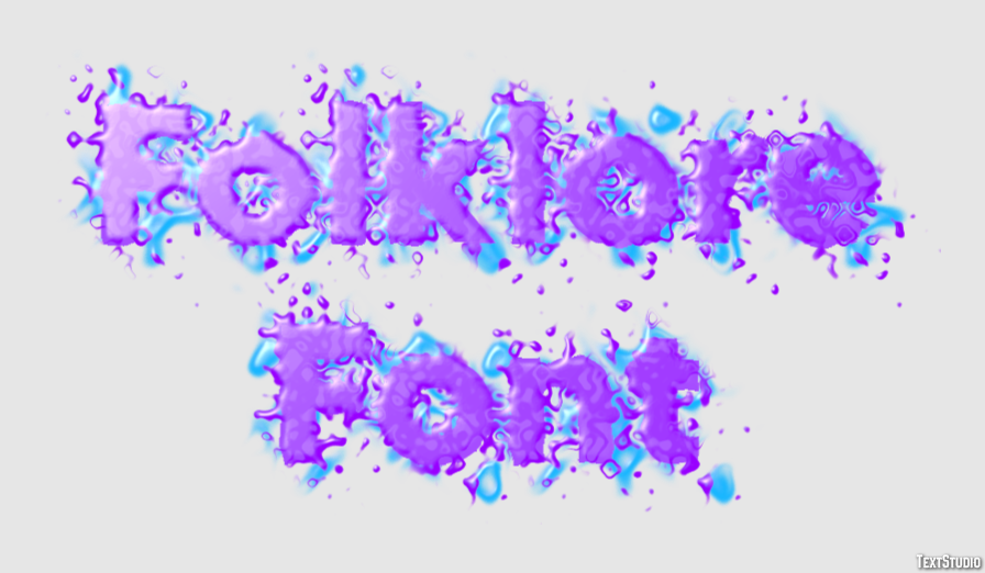 Folklore Font Text Effect