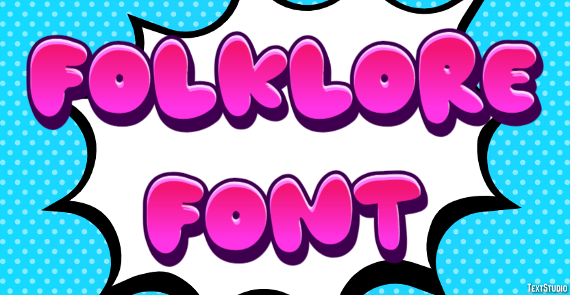 Folklore Font Text Effect
