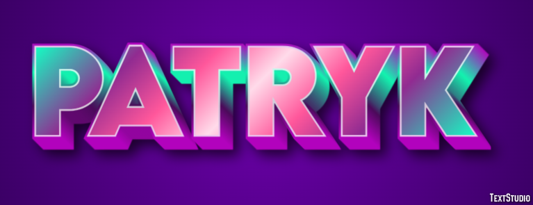 Patryk Efekt tekstowy