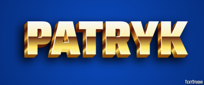 Patryk Texteffekt