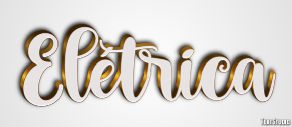 Elétrica Efeito de texto