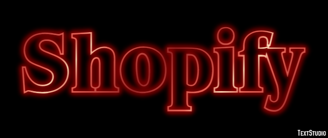 Shopify Text effect