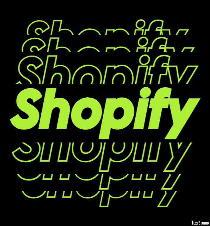 Shopify Effetto testo