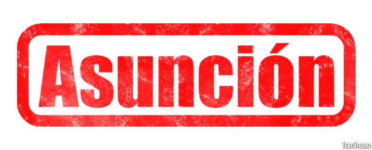 Asunción Текстовый эффект