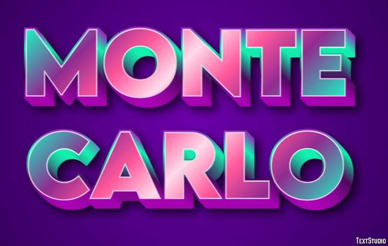 Monte Carlo Effetto testo