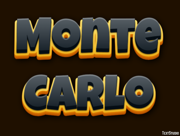 Monte Carlo Effetto testo