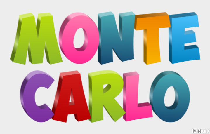 Monte Carlo Effetto testo