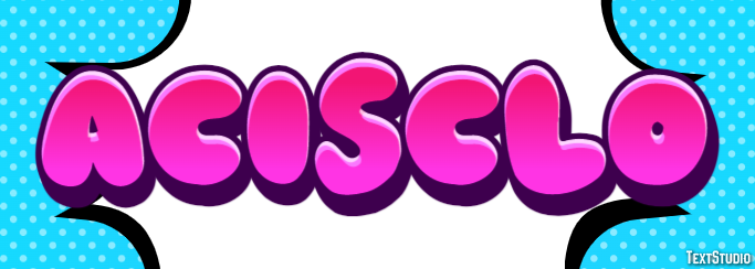 Acisclo Efecto de texto