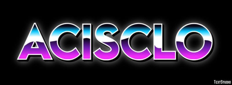 Acisclo Efecto de texto