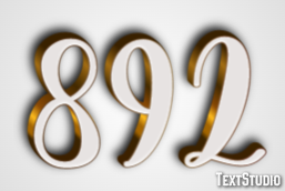 892 Text Effect