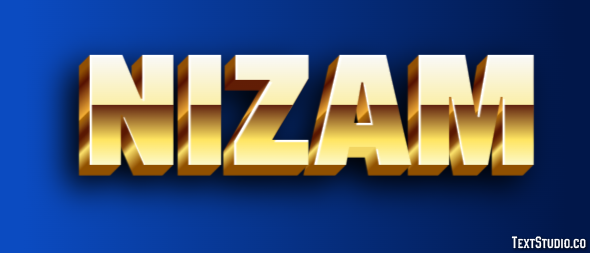 Nizam Effetto testo