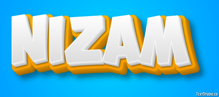 Nizam Effetto testo