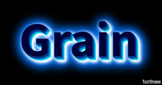 Grain Efecto de Texto