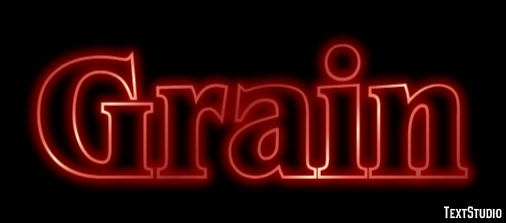 Grain Efecto de Texto