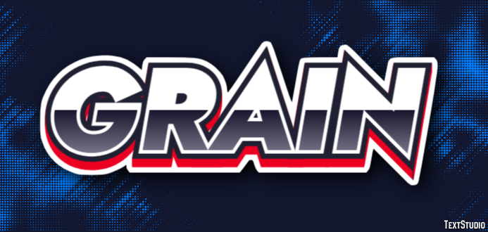 Grain Efecto de Texto
