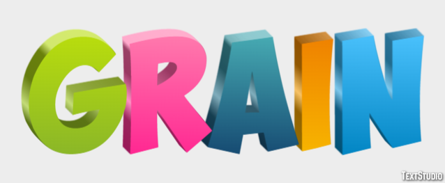 Grain Efecto de Texto