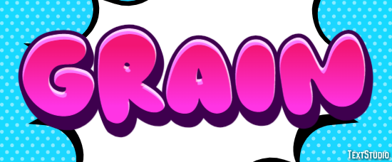 Grain Efecto de Texto