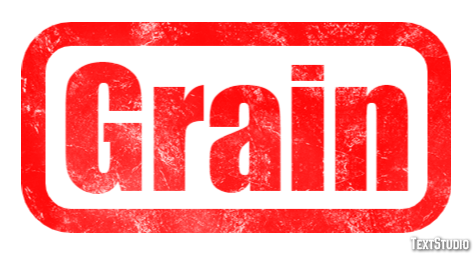 Grain Text effect