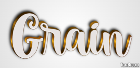 Grain Efecto de Texto