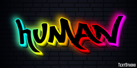 Human Text Effect